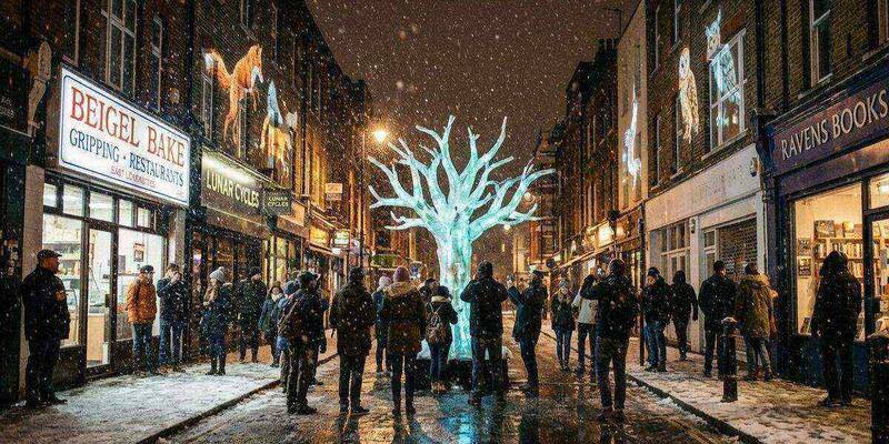 Making It Snow in Hackney: EE's Guerrilla Stunt