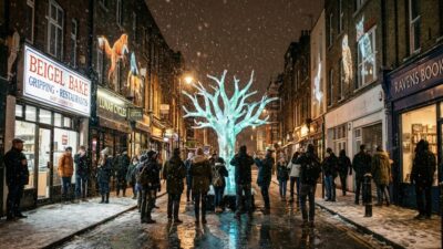 Making It Snow in Hackney: EE's Guerrilla Stunt